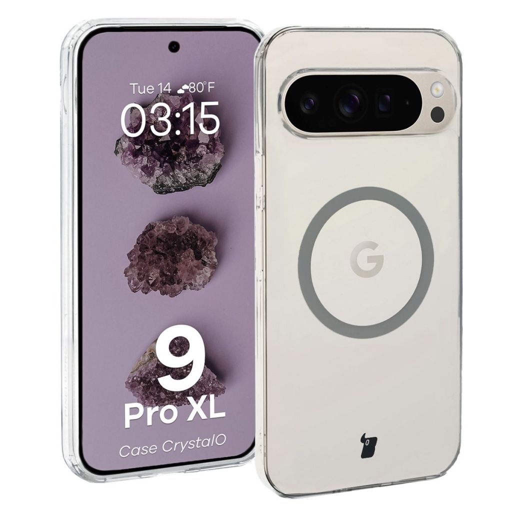 Transparent Bison Case CrystalO for Google Pixel 9 Pro XL