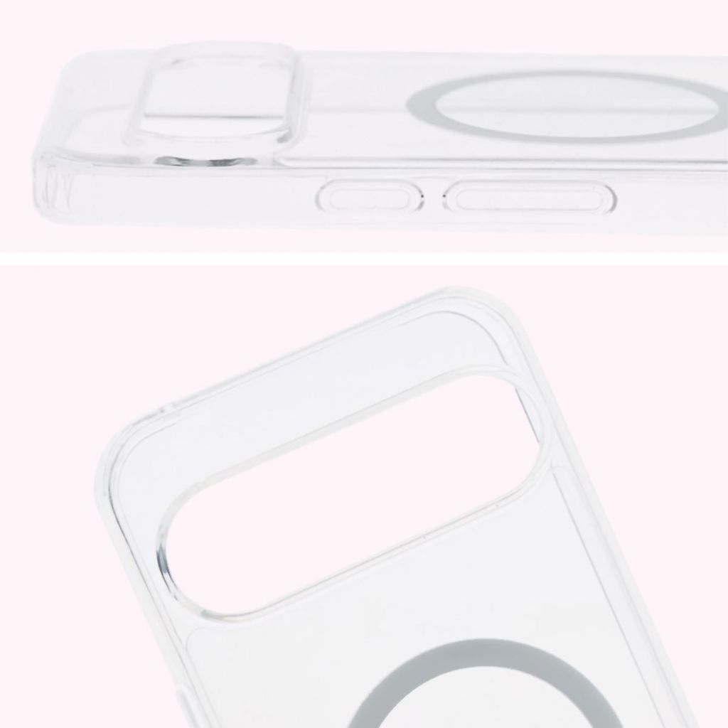 Full cutout and raised edges for camera in Bison Case CrystalO