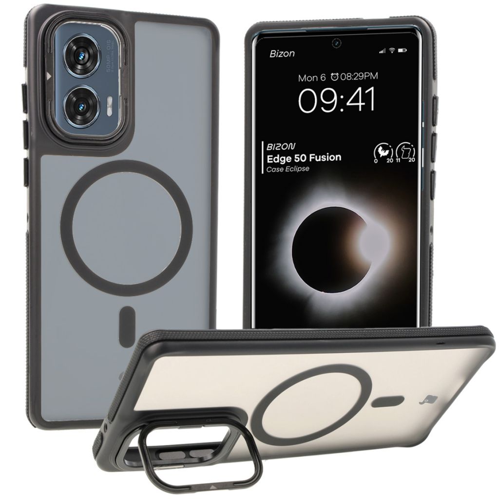 Etui Bizon Case Eclipse do Motorola Edge 50 Fusion