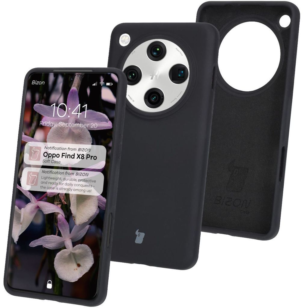 Silikonowe etui Bizon Soft Case do Oppo Find X8 Pro