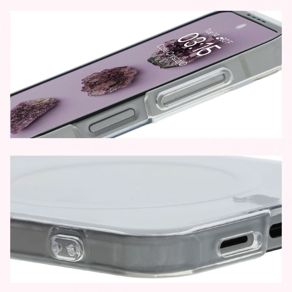Reinforced corners and raised edges of the screen in Bison Case CrystalO
