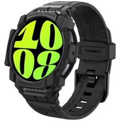 Strap for SAMSUNG GALAXY WATCH 7 (44 MM) Spigen Rugged Armor ”Pro” Matte black 8809971232098