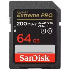 Sandisk Exrteme PRO SDXC UHS-I  64GB Card (SDSDXXU-064G-GN4IN) (SANSDSDXXU-064G-GN4IN) έως 12 άτοκες Δόσεις