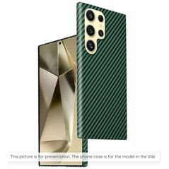 Techsuit Case for Xiaomi Redmi A3 - Techsuit Carbonite FiberShell - Green 5949419208308 έως 12 άτοκες Δόσεις