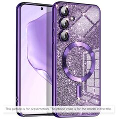 Techsuit Case for Samsung Galaxy A35 5G - Techsuit Luxury Glitter MagSafe - Deep Purple 5949419221024 έως 12 άτοκες Δόσεις