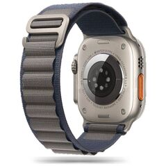 Strap for APPLE WATCH 4 / 5 / 6 / 7 / 8 / 9 / SE / ULTRA 1 / 2 (42 / 44 / 45 / 49 MM) Tech-Protect Nylon Pro Navy / Grey 5906302302314