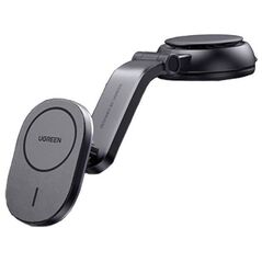 Magnetic Car Mount UGREEN CD345 with charger (black) 6941876211203