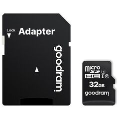 GoodRam memory card 32GB microSDHC cl. 10 UHS-I + adapter 5908267930144