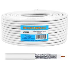 Coaxial cable 1Cu 48x0,12AL 50m 5902270762464