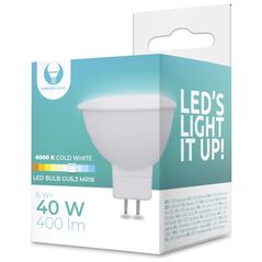 LED Bulb GU5,3 MR16 6W 12V 6000K 400lm Forever Light 5900495881472