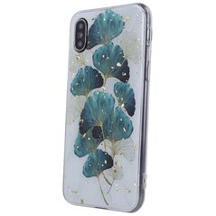 Gold Glam case for Samsung Galaxy S21 leaves 5900495924186