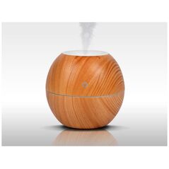 Air Humidifier LTC, 4 colors illuminated, 130ml, light wood 5902270766325