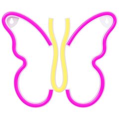 Neon LED Light BUTTERFLY pink NNE03 Neolia 5900495060235