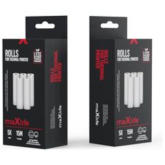 Maxlife roll set for thermal printer 5900495209221