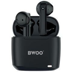 BWOO wireless TWS earphones BW94-BK black 6933654811620