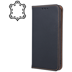 Genuine Leather Smart Pro for iPhone 16 Plus 6,7&quot; black 5907457795143