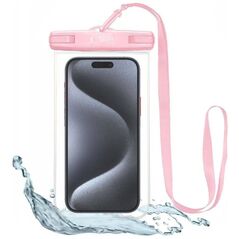Case Tech-Protect Universal Waterproof Case pink 9589046924521