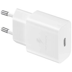 Samsung Φορτιστής Χωρίς Καλώδιο με Θύρα USB-C 15W Power Delivery Λευκός (T1510NWEGEU) (SAMT1510NWEGEU) έως 12 άτοκες Δόσεις