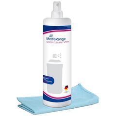 MediaRange Screen Cleaning Spray With microfibre cloth 250 ml (MR721) έως 12 άτοκες Δόσεις