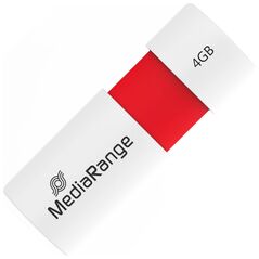 MediaRange USB 2.0 Flash Drive Color Edition 4GB (Red) (MR970) έως 12 άτοκες Δόσεις