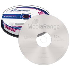 MediaRange CD-R 80' 700MB 52x Cake Box x 10 (MR214) έως 12 άτοκες Δόσεις