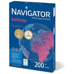 Επαγγελματικό Χαρτί Εκτύπωσης Navigator (BOLD DESIGN) A4 200/m² 150 Φύλλα (NVG330973) έως 12 άτοκες Δόσεις