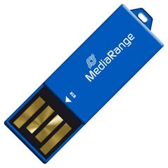 MediaRange USB 2.0 Nano Flash Drive Paper-clip stick 8GB (Blue) (MR975) έως 12 άτοκες Δόσεις