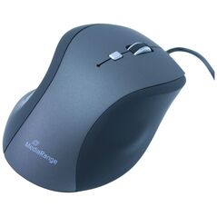 MediaRange Optical Mouse (Black/Grey, Wired) (MROS202) έως 12 άτοκες Δόσεις