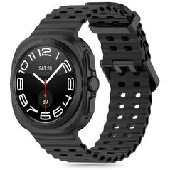 Strap for SAMSUNG GALAXY WATCH ULTRA (47MM) Tech-Protect IconBand Pro black 5906302312276