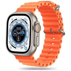 Strap for APPLE WATCH 4 / 5 / 6 / 7 / 8 / SE / ULTRA (42 / 44 / 45 / 49 MM) Tech-Protect IconBand orange 9490713930212
