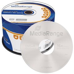 MediaRange DVD+R 120' 4.7GB 16x Cake Box x 50 (MR445) έως 12 άτοκες Δόσεις