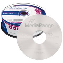 MediaRange CD-R 80' 700MB 52x Cake x 25 (MR201) έως 12 άτοκες Δόσεις