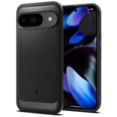 Case for GOOGLE PIXEL 9 / 9 PRO Spigen Rugged Armor Matte black 8809971226349