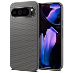 Case GOOGLE PIXEL 9 PRO XL Spigen Liquid Air Marble gray 8809971226578