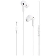 Devia wired earphones Kintone A2 jack 3,5mm white 6942297108738
