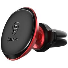 Baseus Car Mount Holder Magnetic Air Vent Red Os (C40141201913-00) (BASC40141201913-00) έως 12 άτοκες Δόσεις