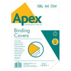 Fellowes APEX - okładki przezroczyste Medium A4, 100 szt. (6500501)