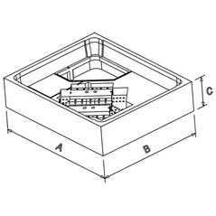Duravit uchwyt brodzika (792409000000000)