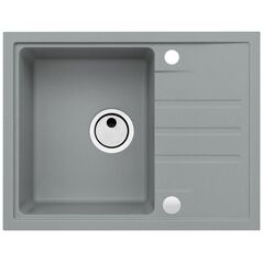 Zlewozmywak Alveus Intermezzo 30 beton (62x48) z syfonem manualnym (1303081)