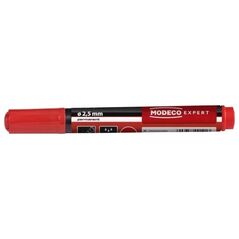 EXPERT MARKER PERMANENTNY CZERWONY KOŃCÓWKA OKRĄ. 2,5 MM [EXPERT] - 1sz