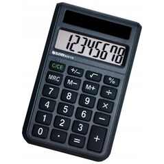 Kalkulator Eleven ELEVEN kalkulator kieszonkowy ECO-110 czarny