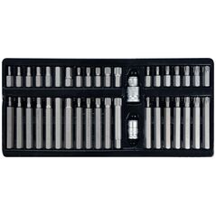 Yato Końcówki wkrętakowe Torx Hex Spline 40szt. (YT-0400)