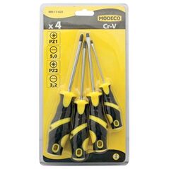 Modeco Wkrętaki monterskie 4szt. MN-11-026