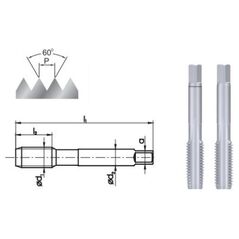 Fanar Gwintownik ręczny M8x1 2szt. (A1-120001-0083)