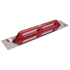 Modeco Paca nierdzewna gładka EXPERT uchwyt drewno 380x130mm - MN-73-260