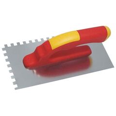 Modeco Paca nierdzewna zębata uchwyt plastikowy 280x130x6mm - MN-73-276