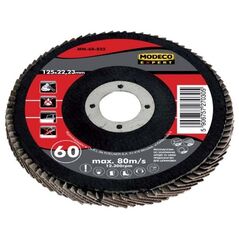 Modeco Ściernica listkowa wypukła 115mm granulacja 80 10szt. - MN-68-813