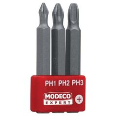 Modeco Komplet grotów 50mm PH1-PH3 3szt. - MN-15-521