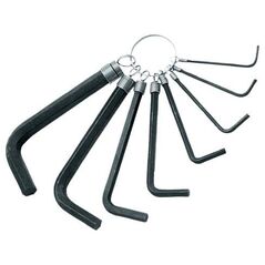 Modeco Zestaw kluczy imbusowych hex typ L 2-10mm 8szt. (MN-54-100)