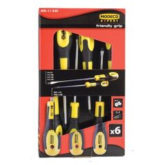 Modeco Komplet wkrętaków FRIENDLY GRIP 6szt. - MN-11-040